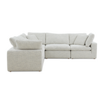 Gaia Classic L-Shaped Modular Sectional - Coastside Sand