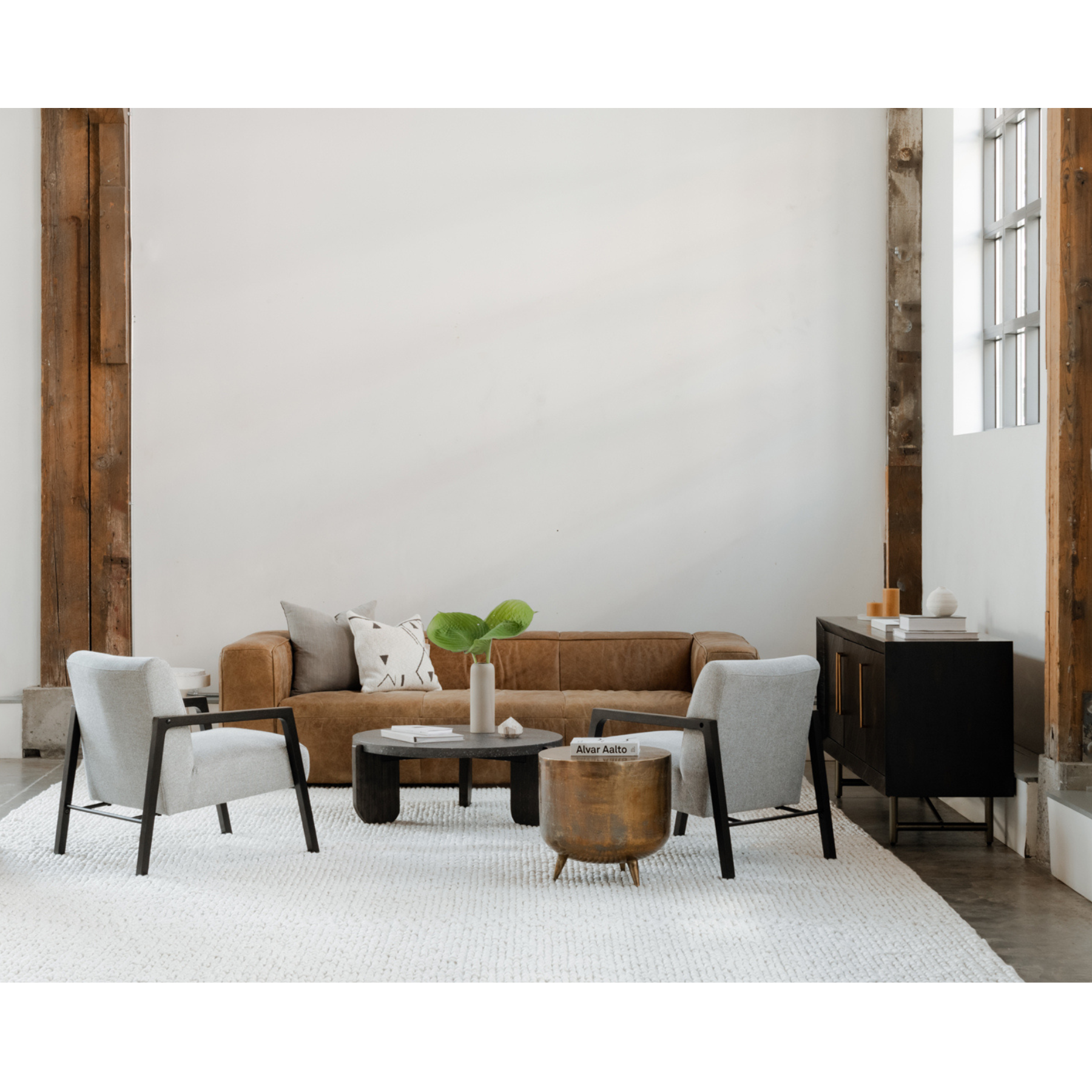 Glimmer Coffee Table - Black