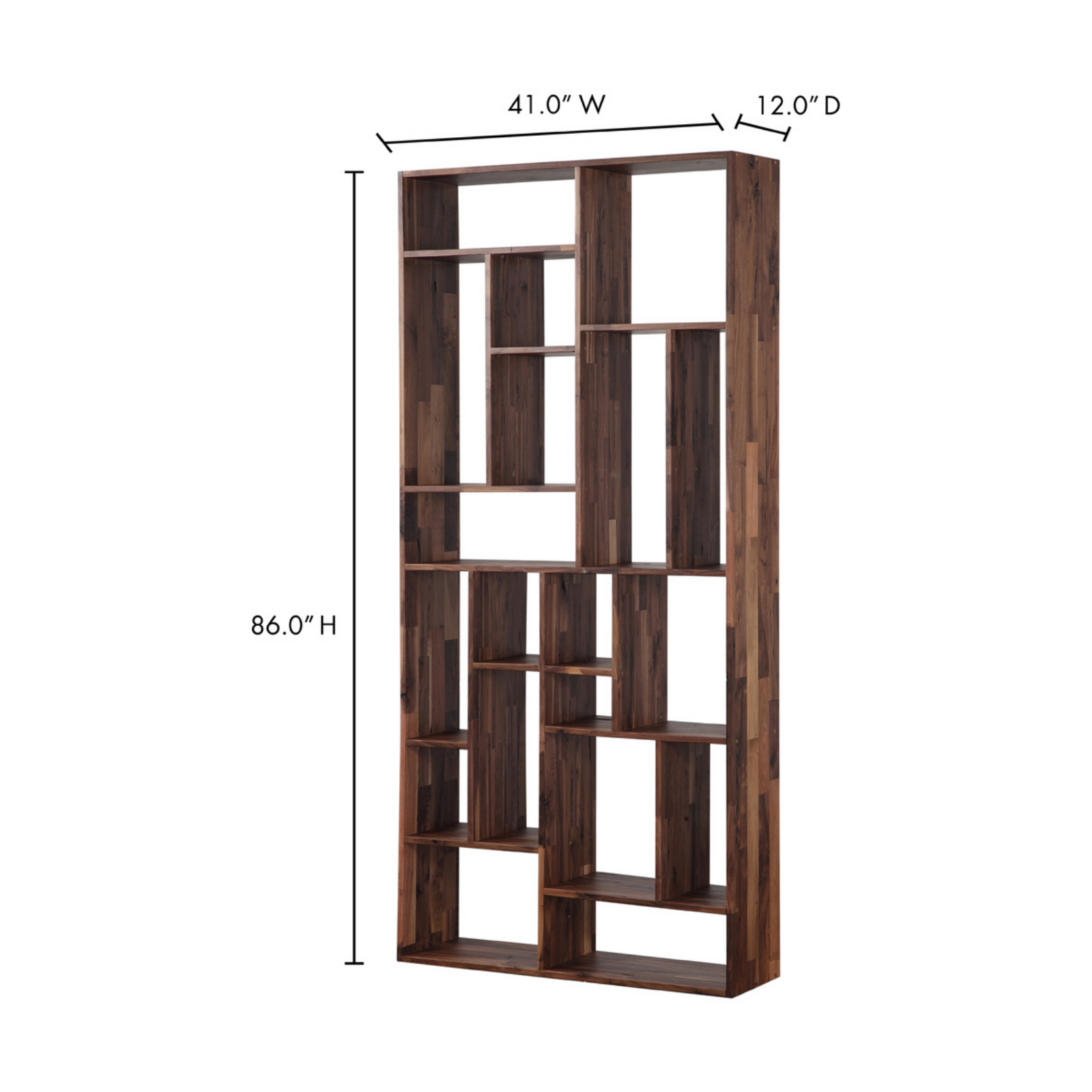 Haven Shelf Walnut Brown