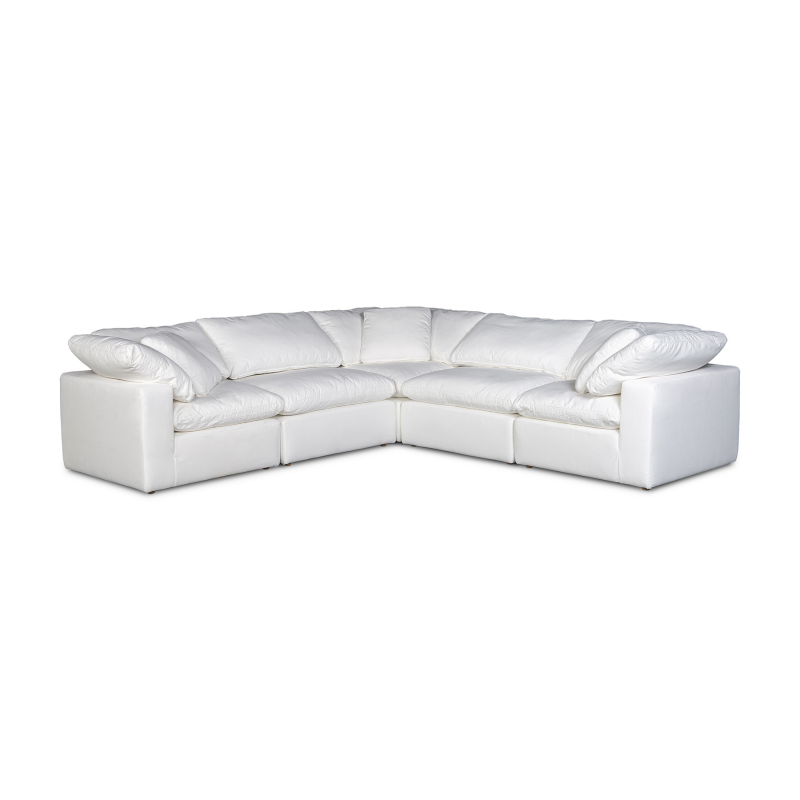 Holt Classic L-Shaped Modular Sectional - Cream White