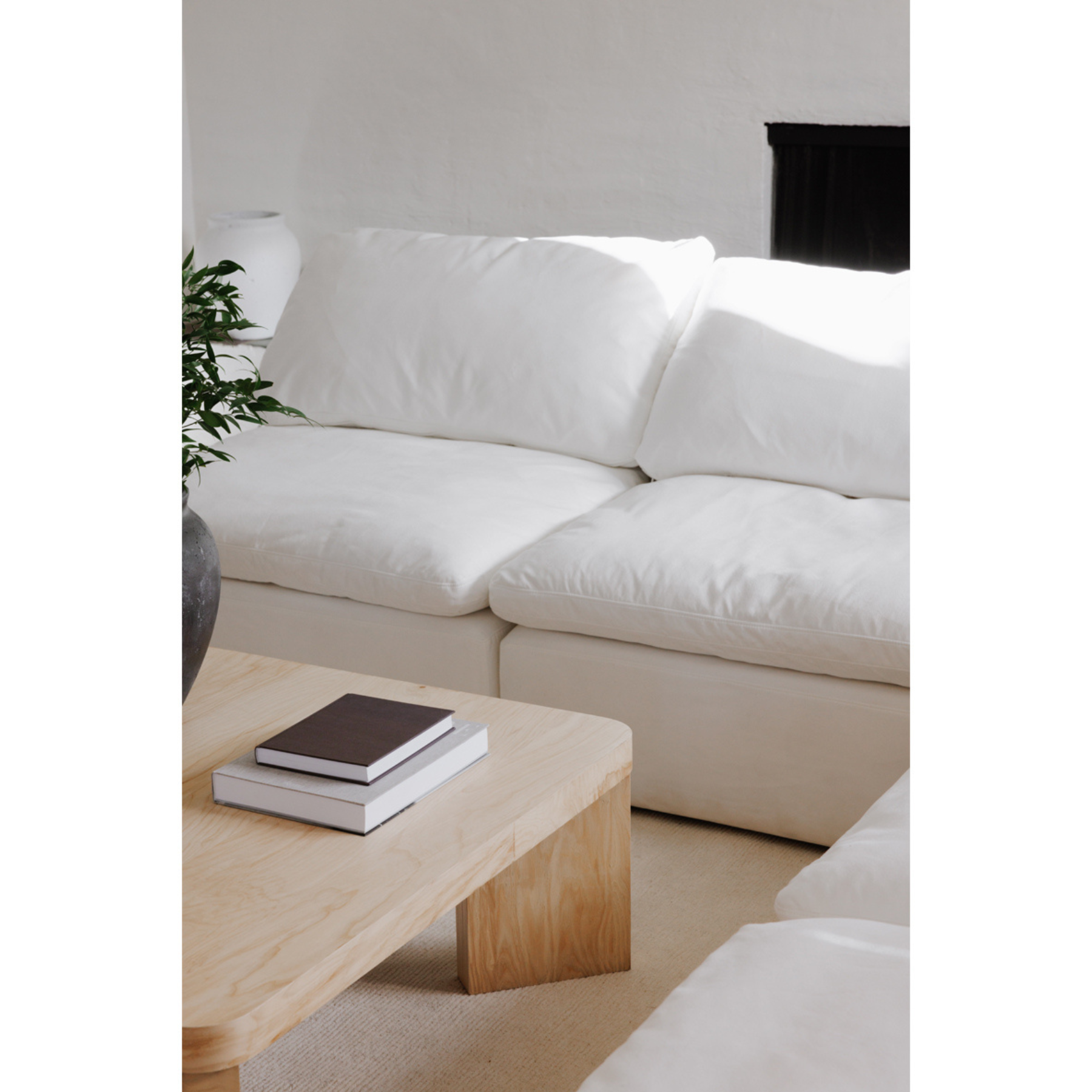 Holt Dream Modular Sectional - Cream White