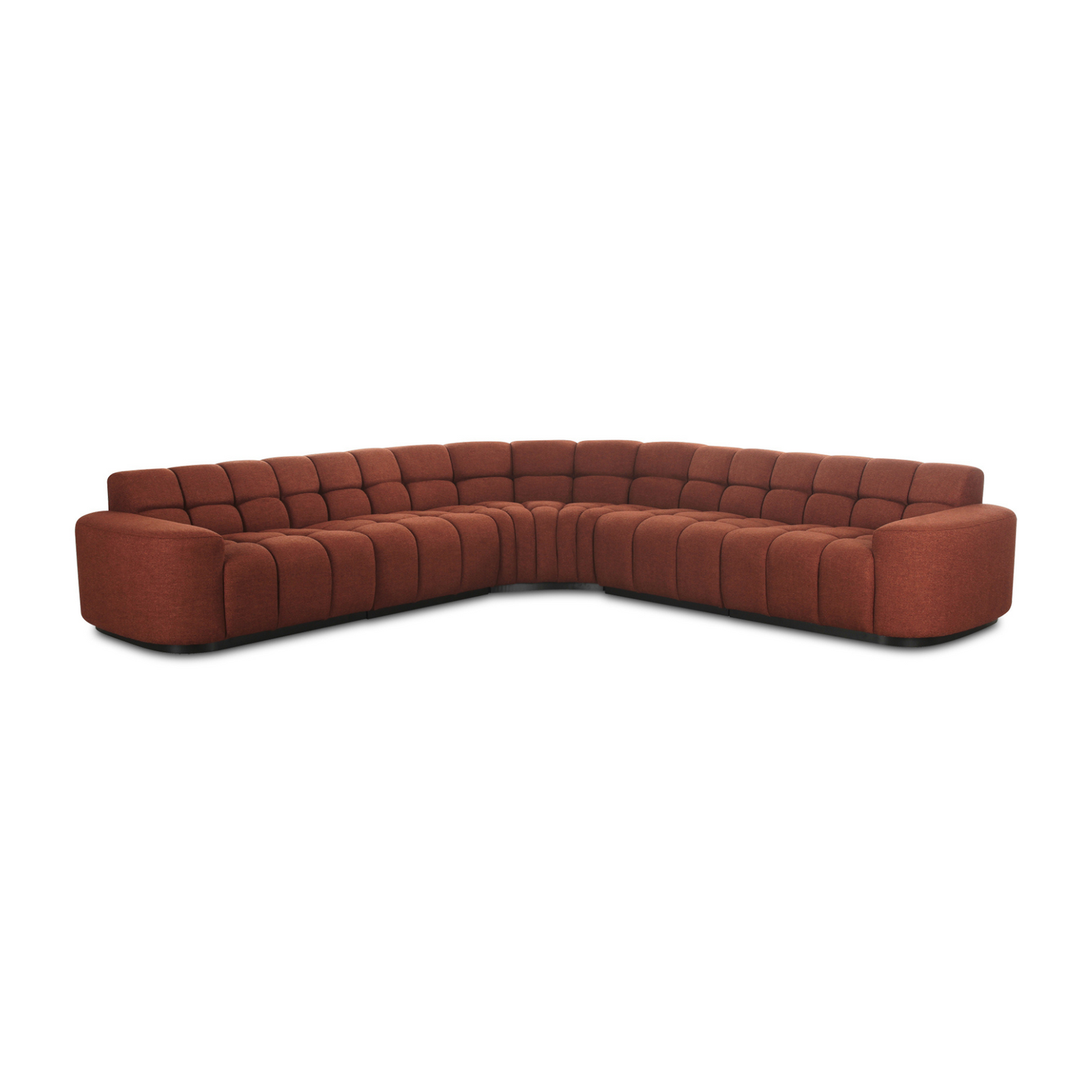 Jaxon L-Shaped Sectional - Rust