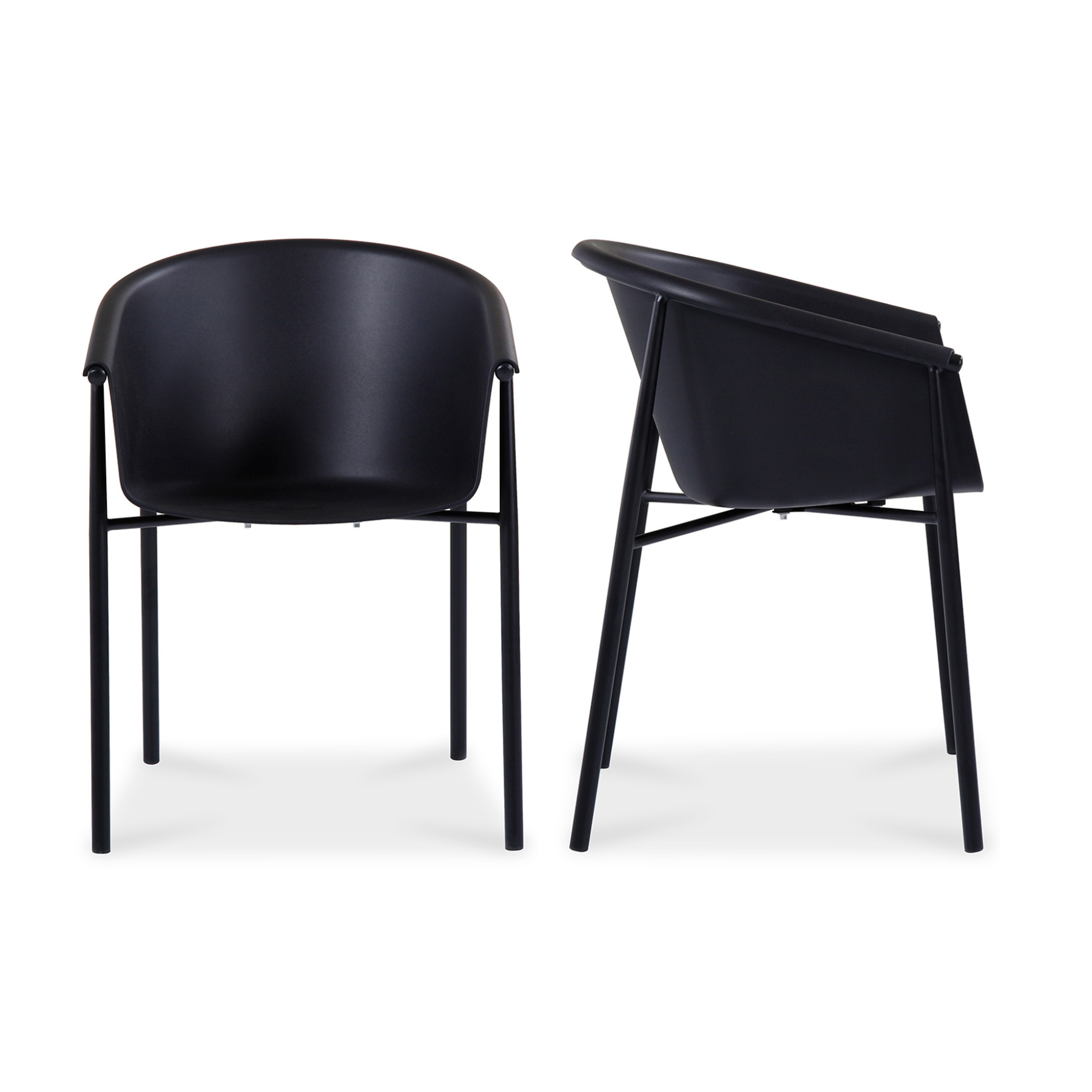 Jubilee Outdoor Dining Chair Black - Set Of Two