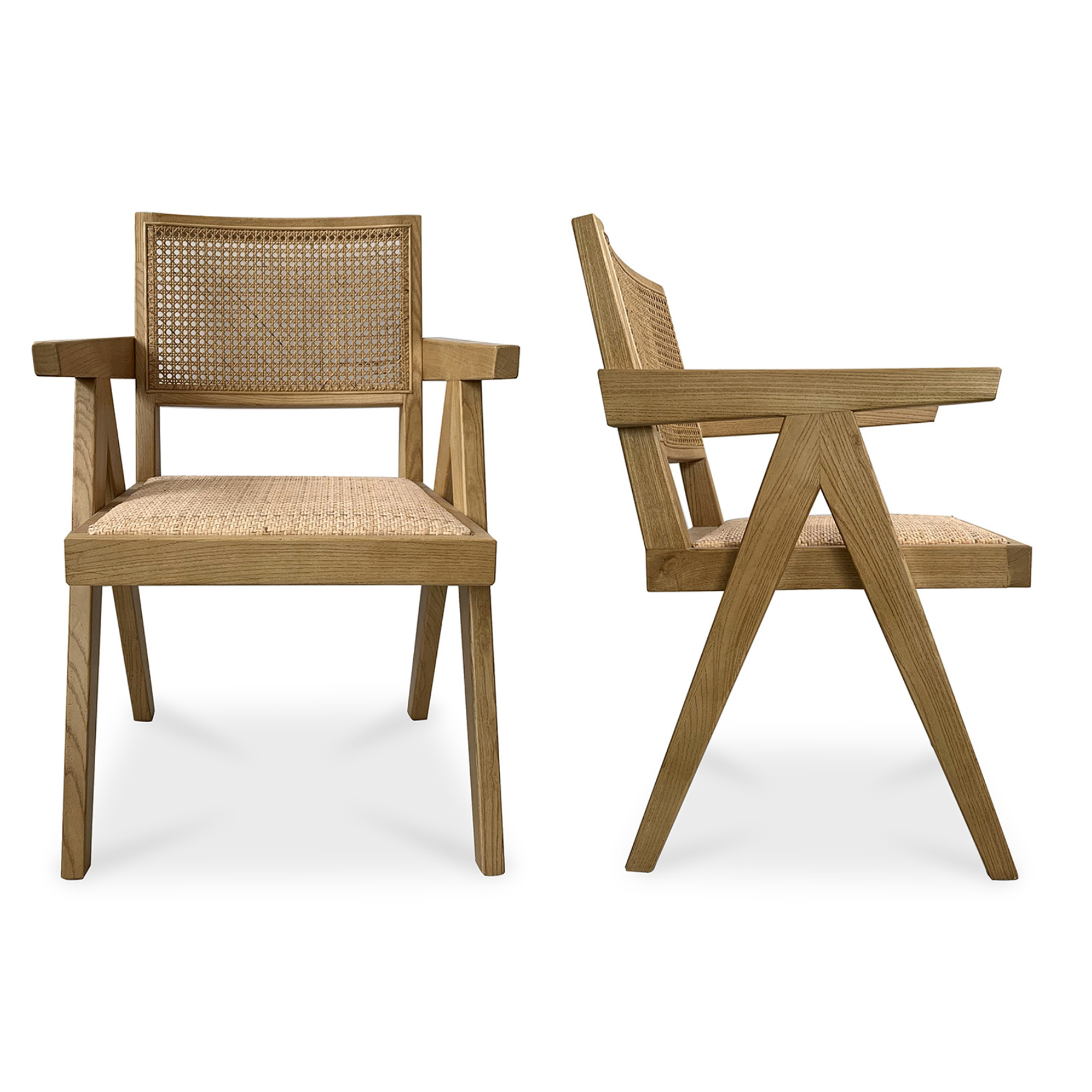 Kanika Chair Set of Two - Natural