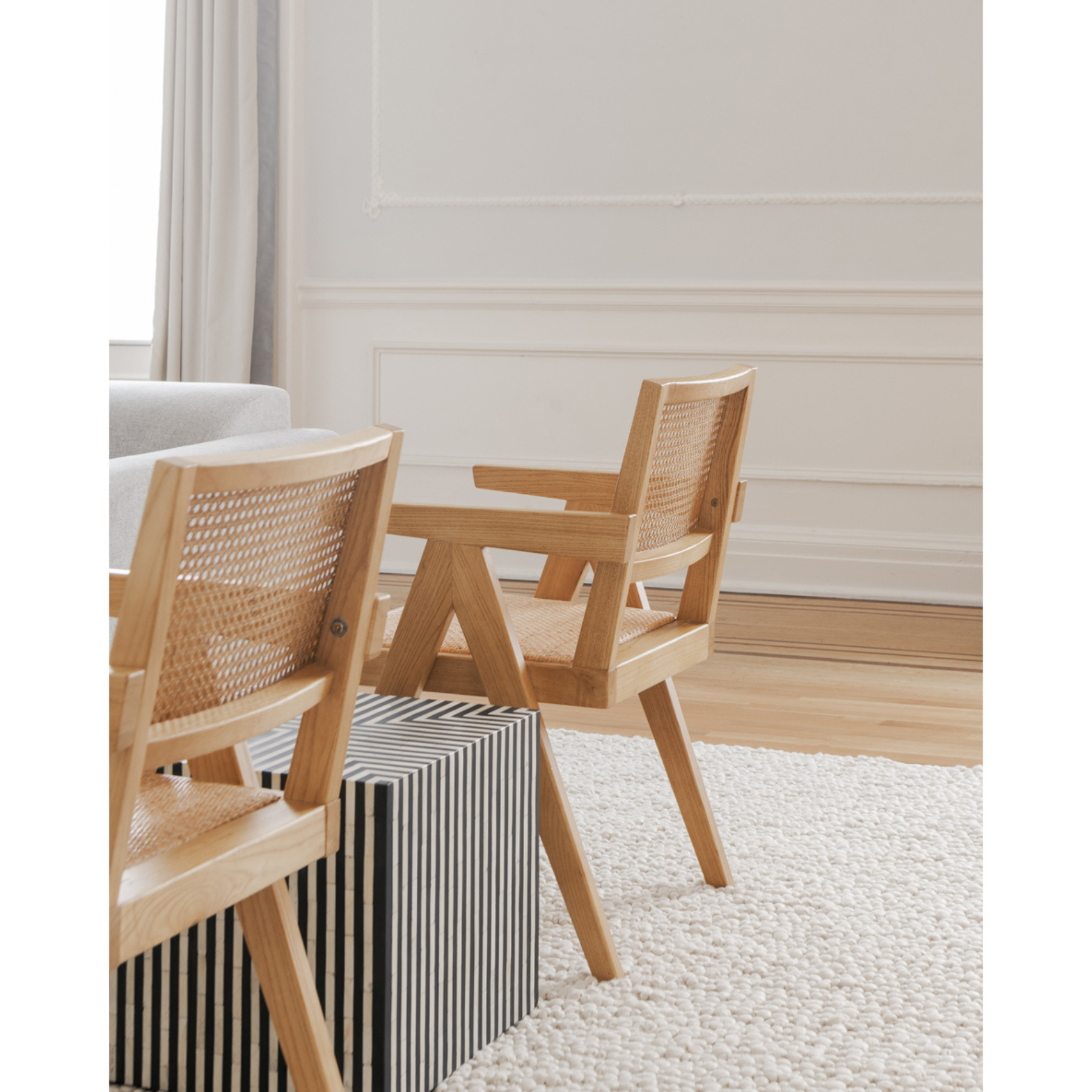 Kanika Chair Set of Two - Natural