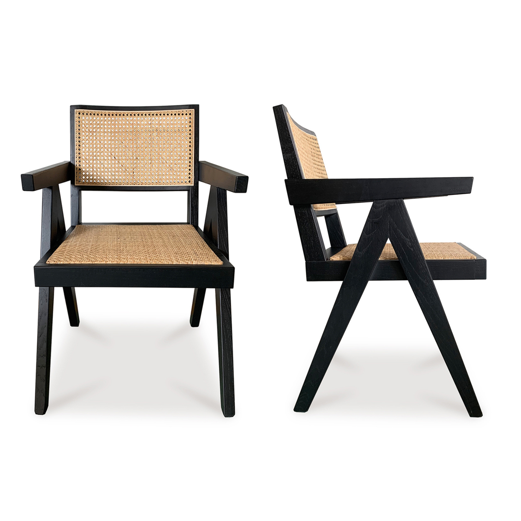 Kanika Chair Set of Two - Black