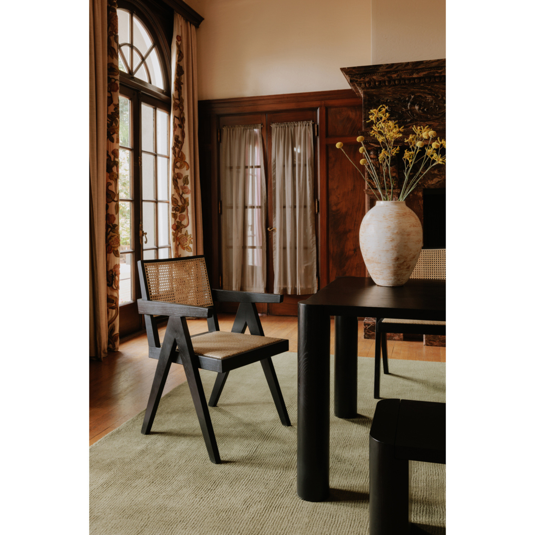 Kanika Chair Set of Two - Black