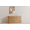 Eloisa 6 Drawer Dresser - Natural Oak