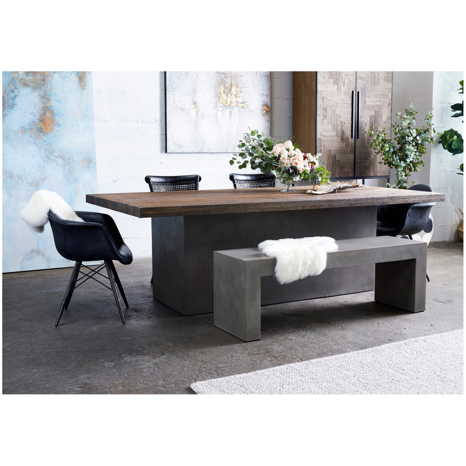 Leander Outdoor Bench