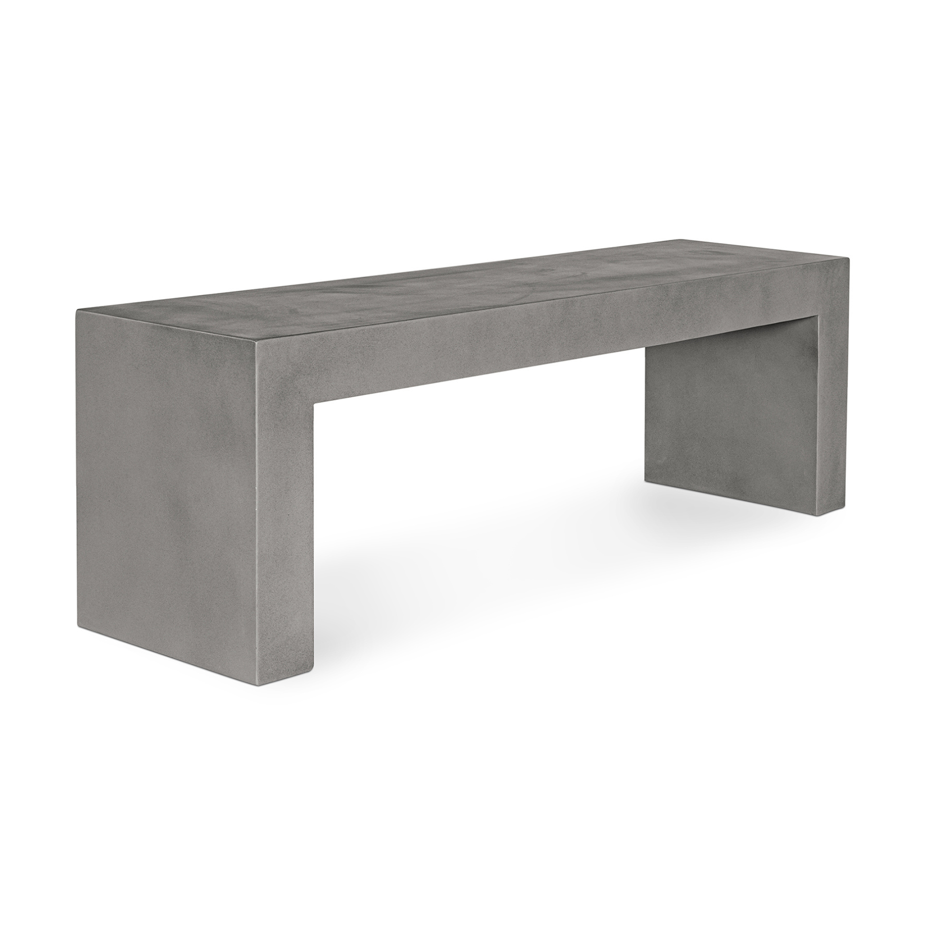 Leander Outdoor Bench - Dark Grey