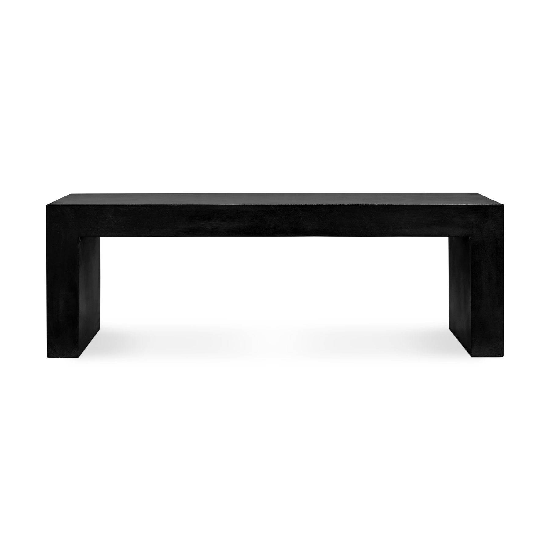 Leander Outdoor Bench - Black