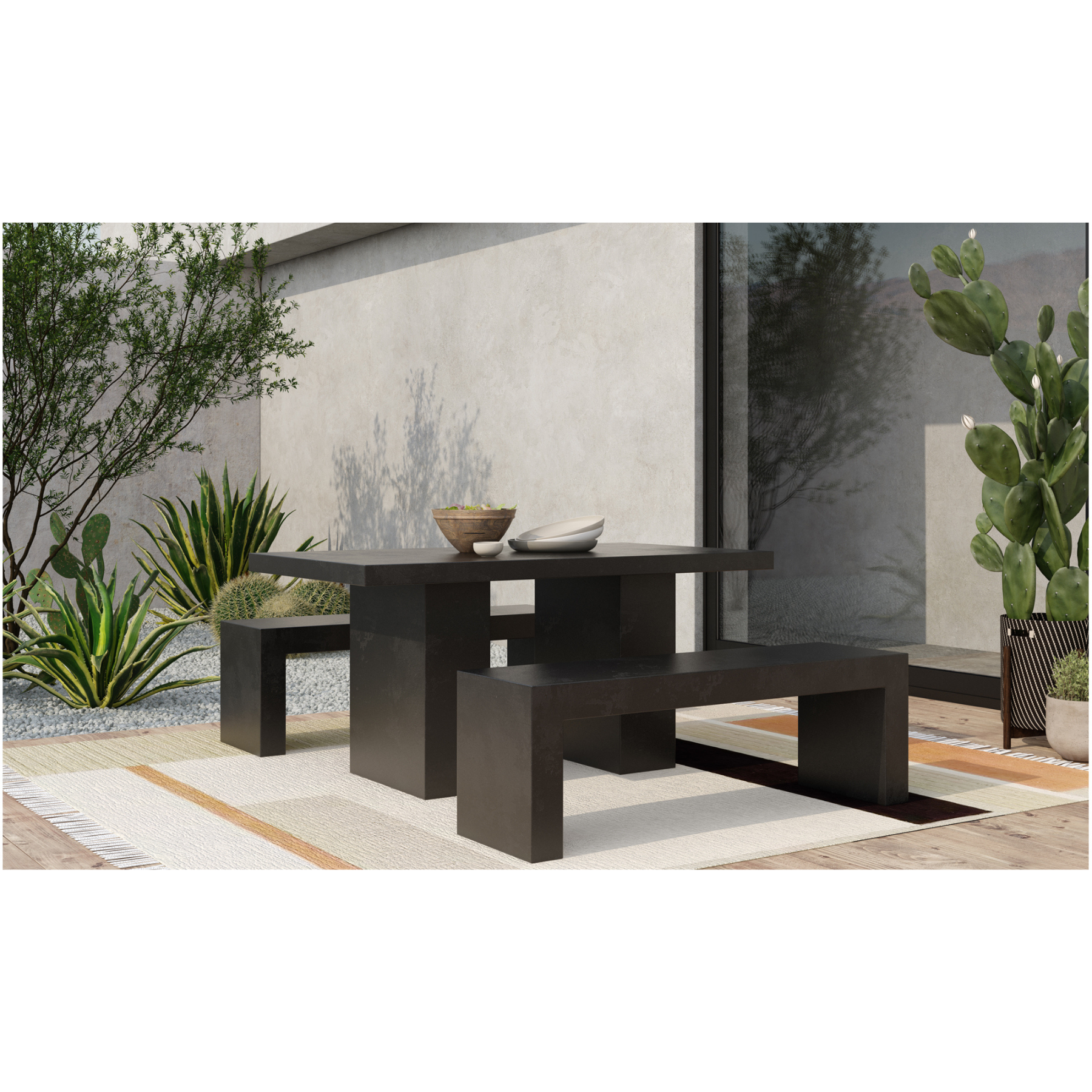 Leander Outdoor Bench