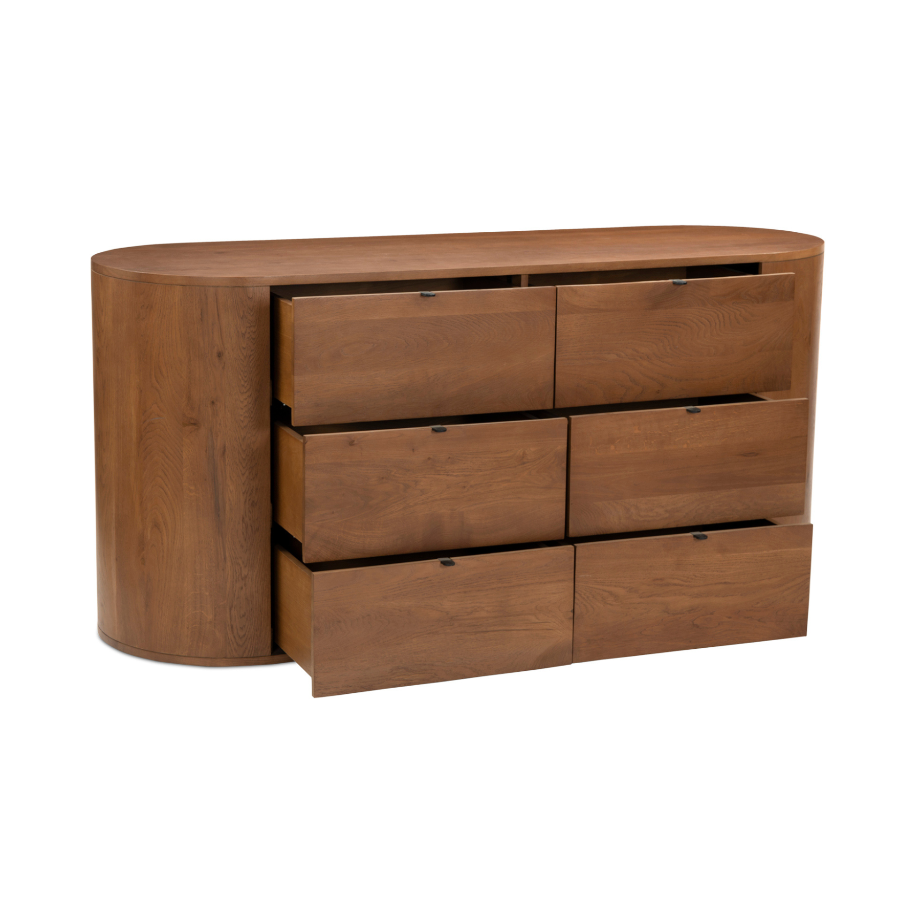 Leif 6 Drawer Dresser - Brown