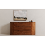 Leif 6 Drawer Dresser - Brown