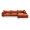 Liora Sectional - Burnt Auburn