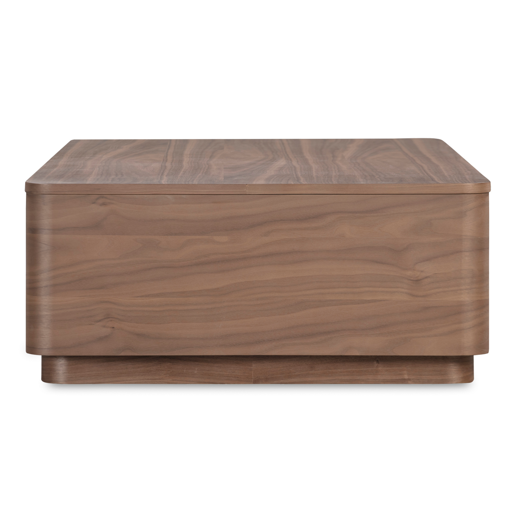Crescent Coffee Table - Walnut Brown