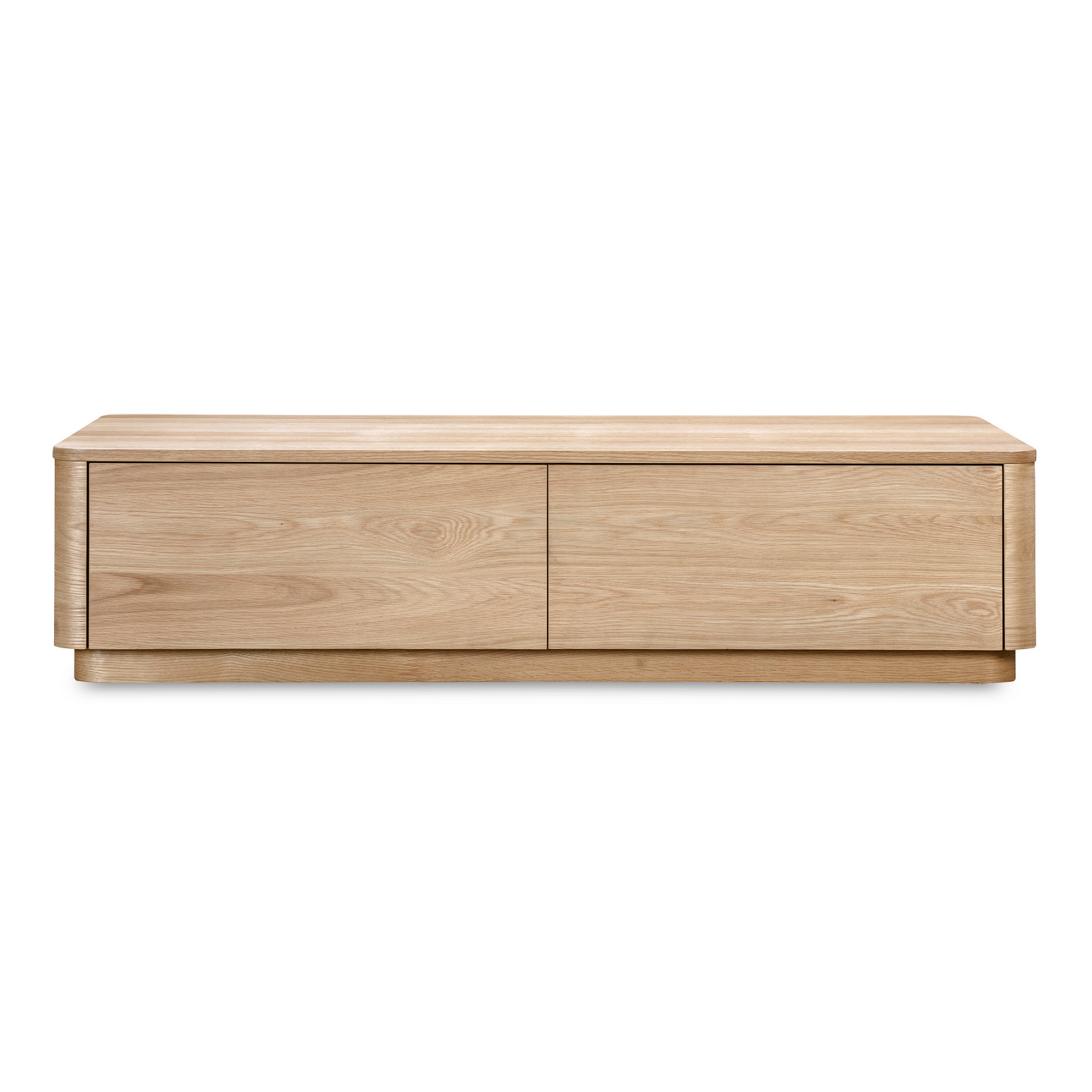 Crescent Coffee Table - Natural Oak