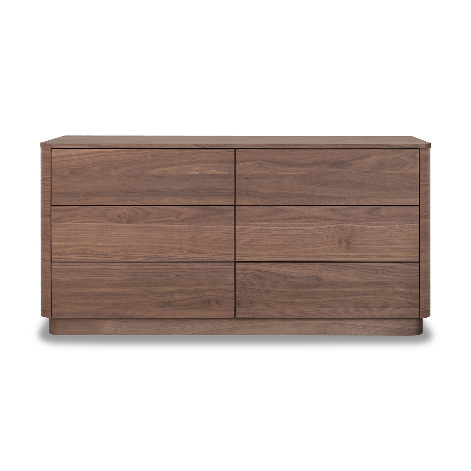 Crescent Dresser - Walnut Brown