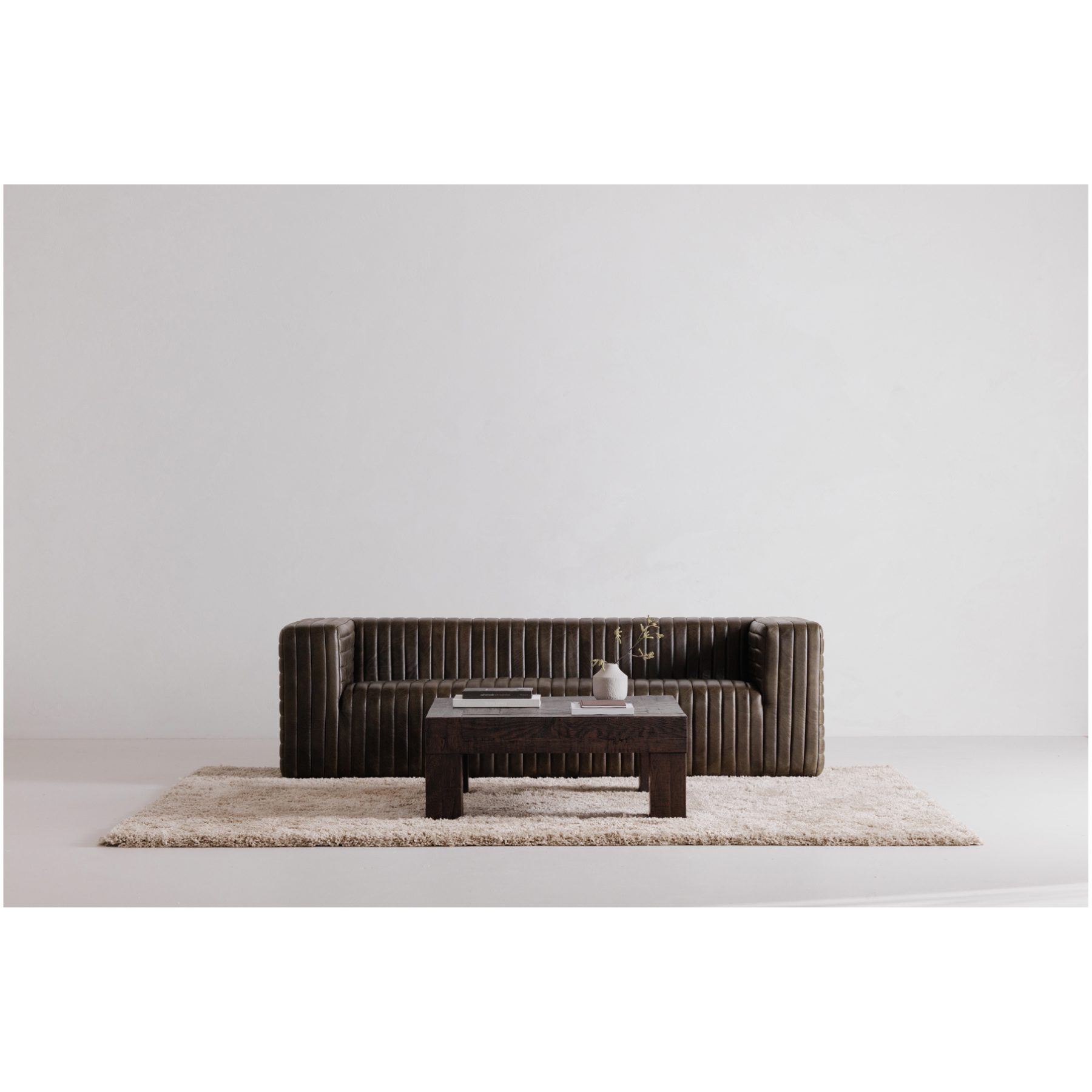 Aldric Coffee Table - Rustic Brown