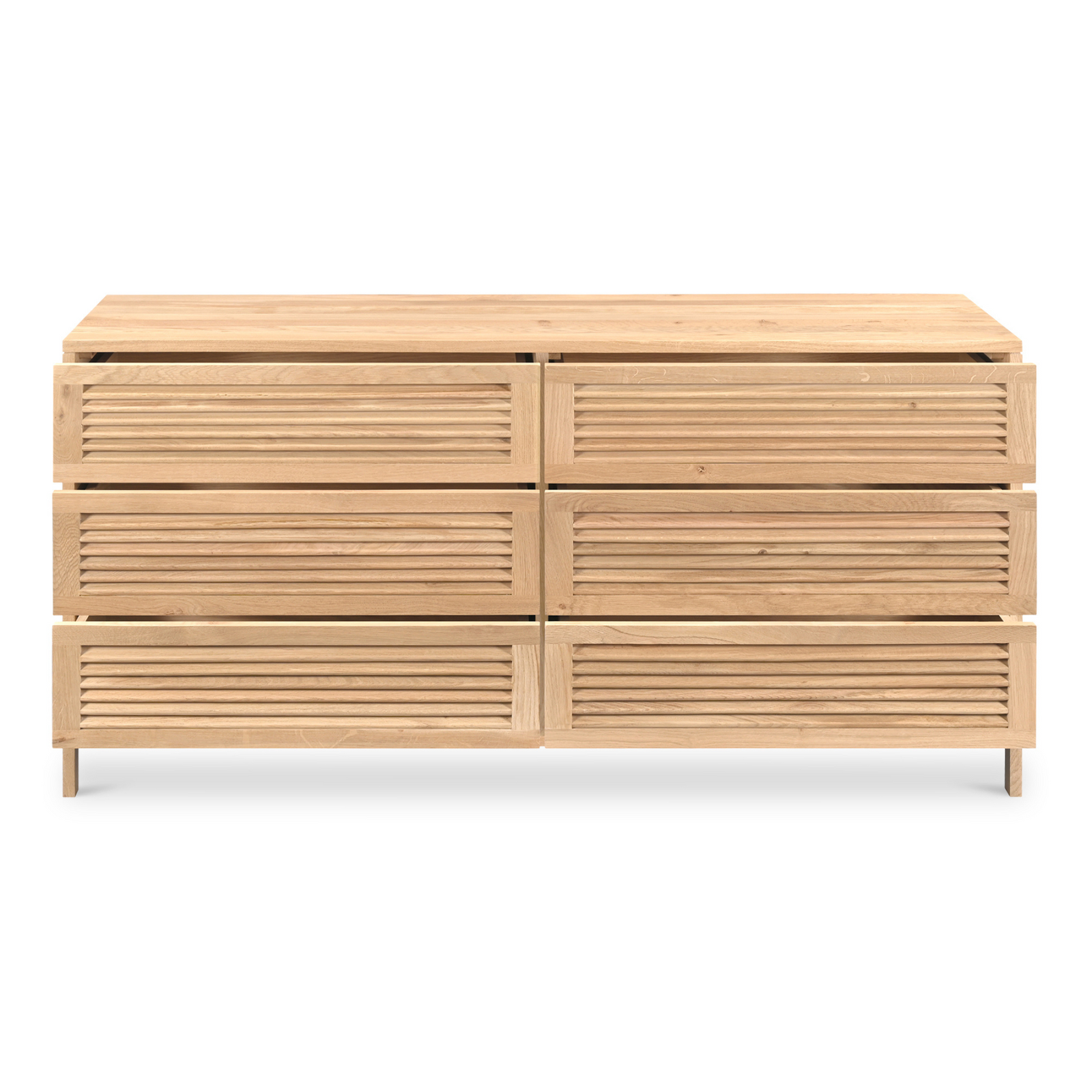 Arla 6 Drawer Dresser Natural