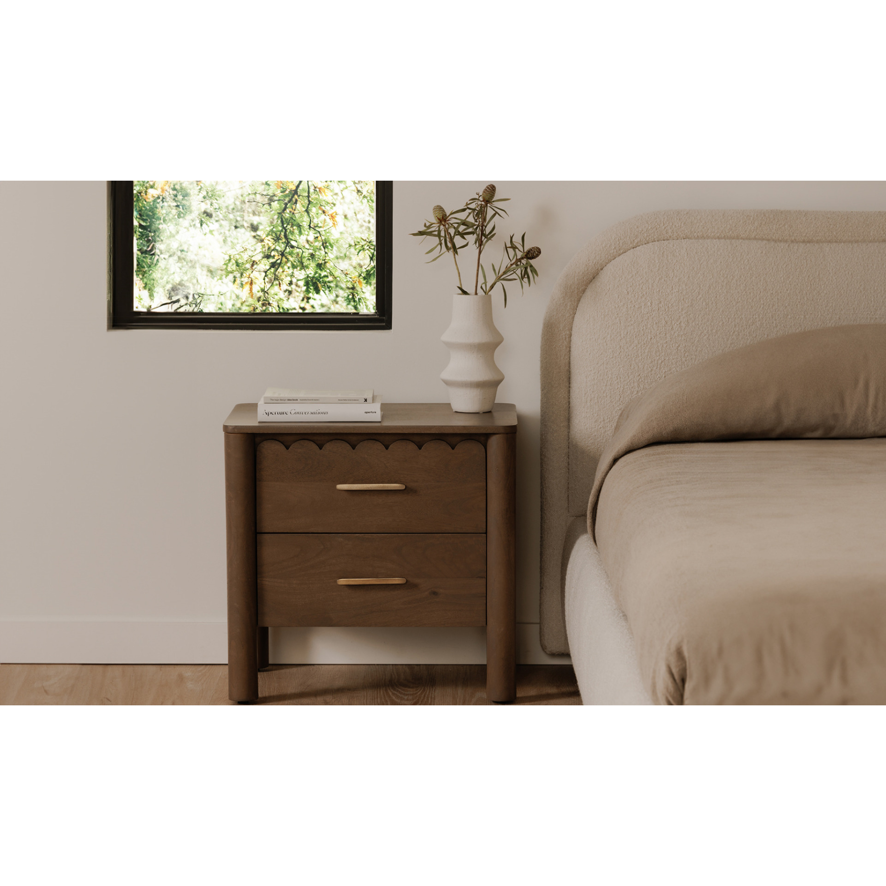 Ashley Nightstand Vintage Brown