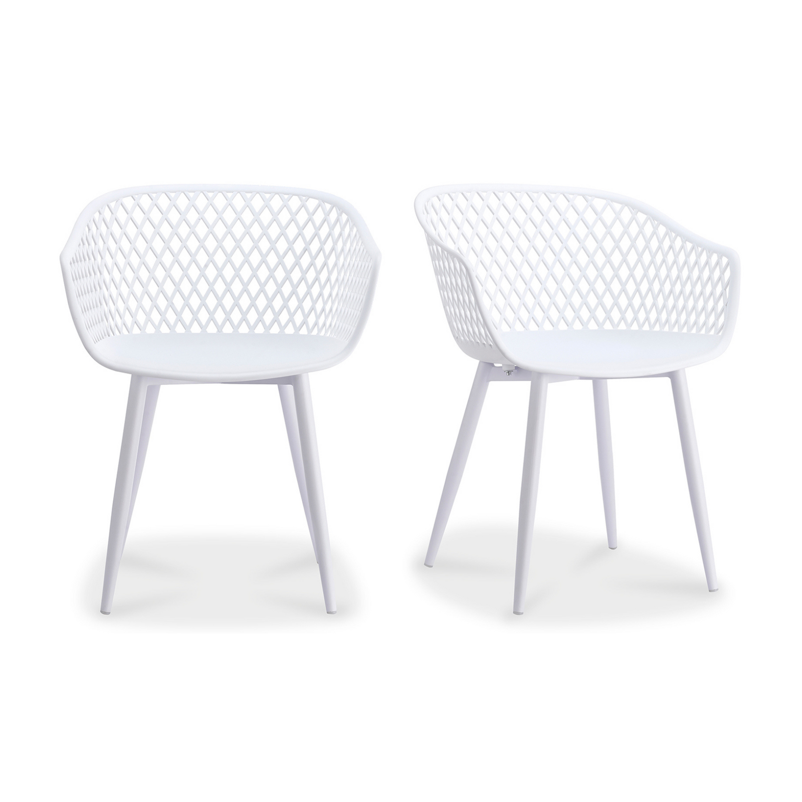 Aurelia Outdoor Chair - White Set Of Two