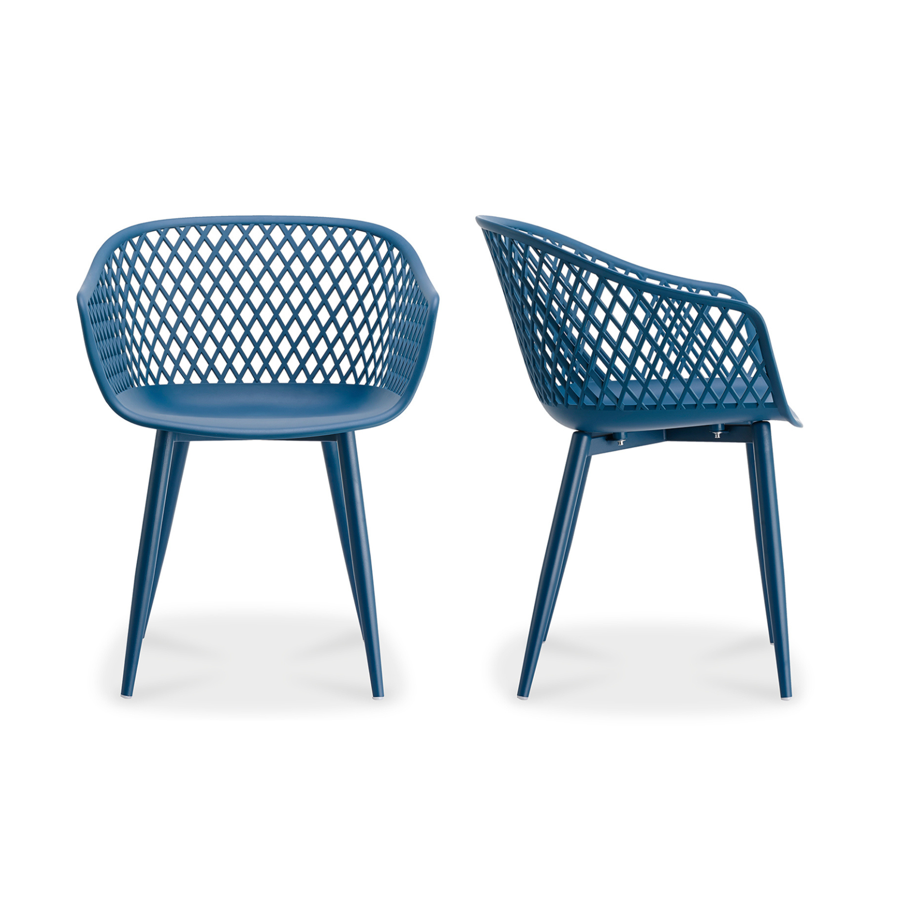 Aurelia Outdoor Chair - Blue Set Of Two