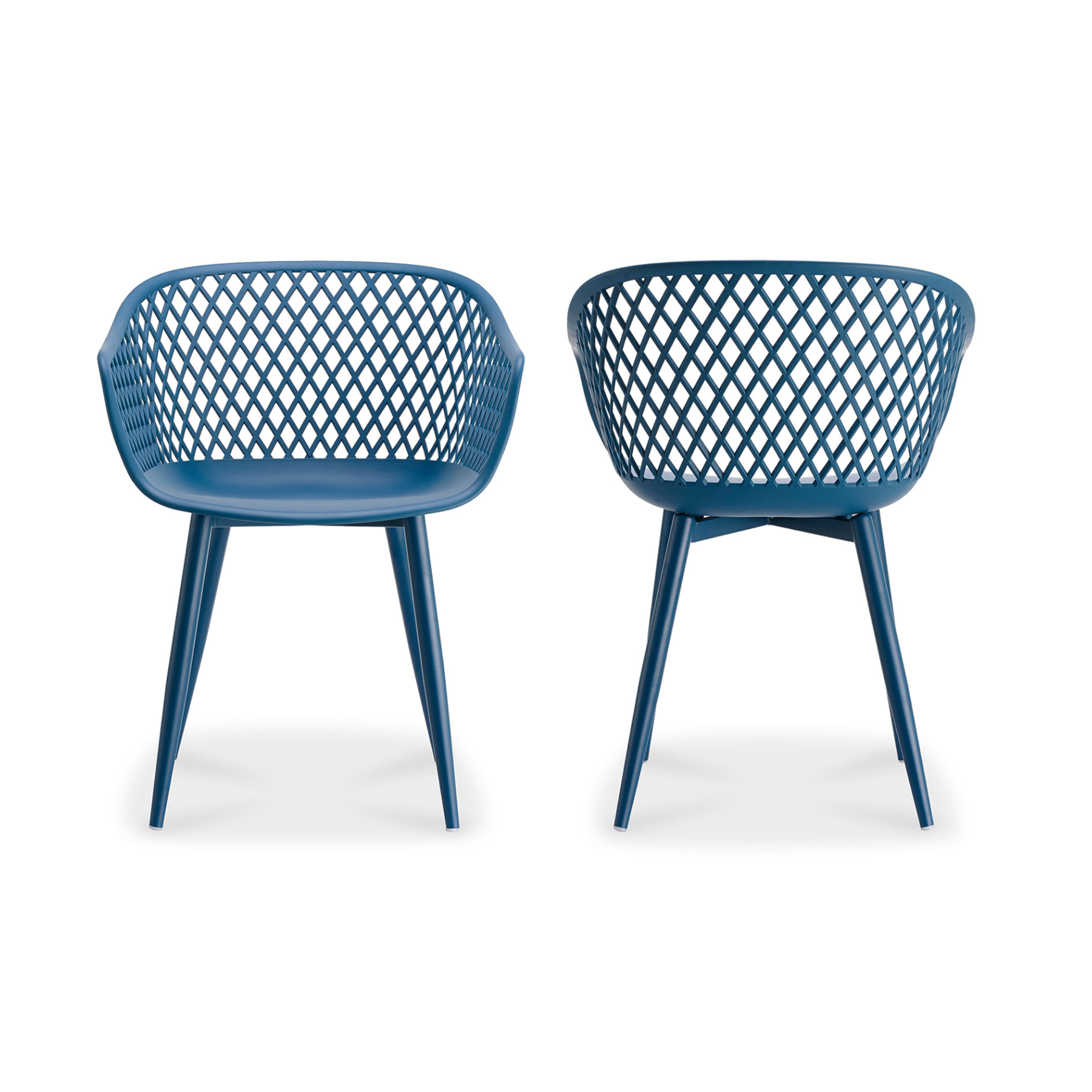 Aurelia Outdoor Chair - Blue Set Of Two