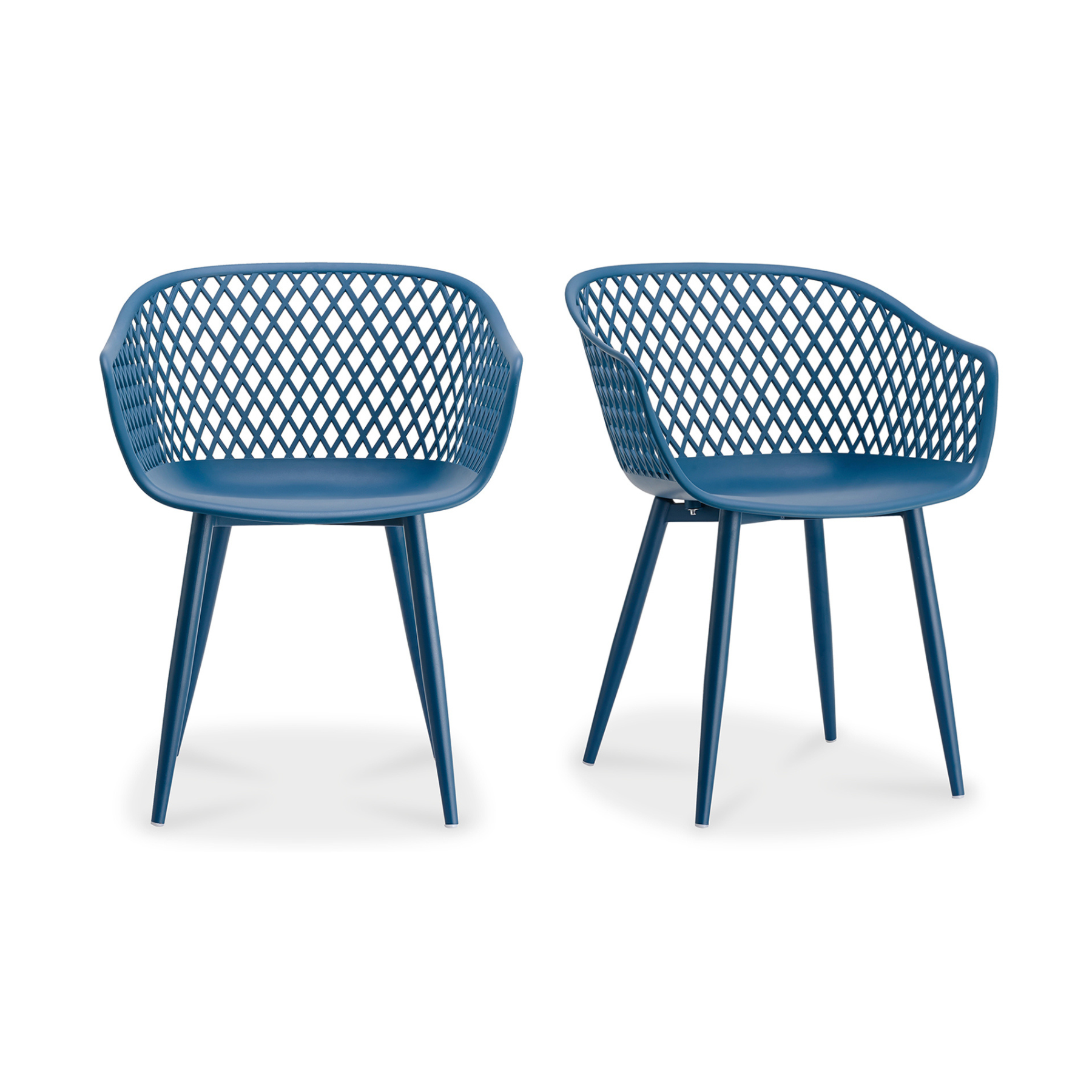 Aurelia Outdoor Chair - Blue Set Of Two