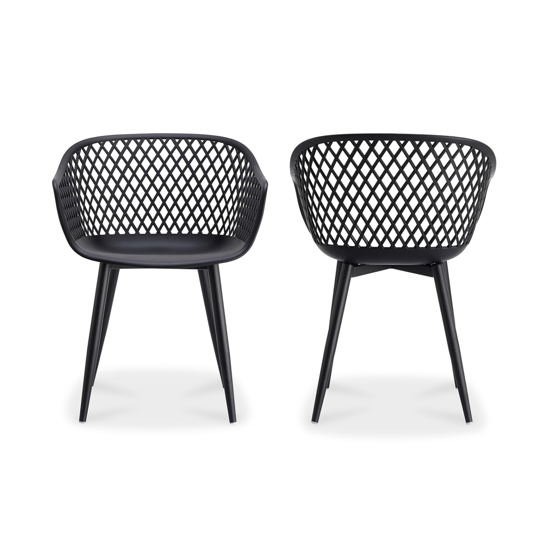 Aurelia Outdoor Chair - Black Set Of Two