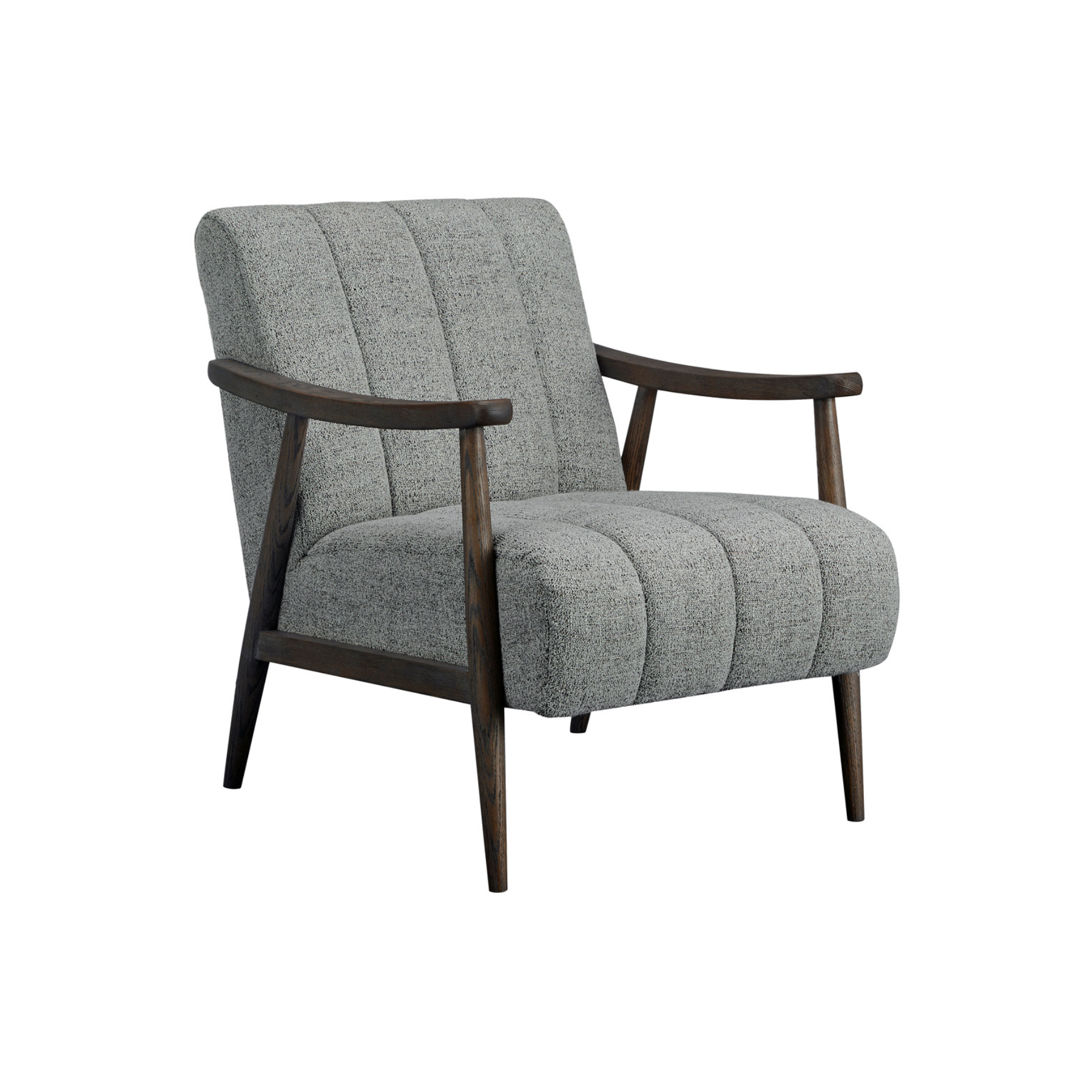 Astris Accent Chair - Pebbled Grey