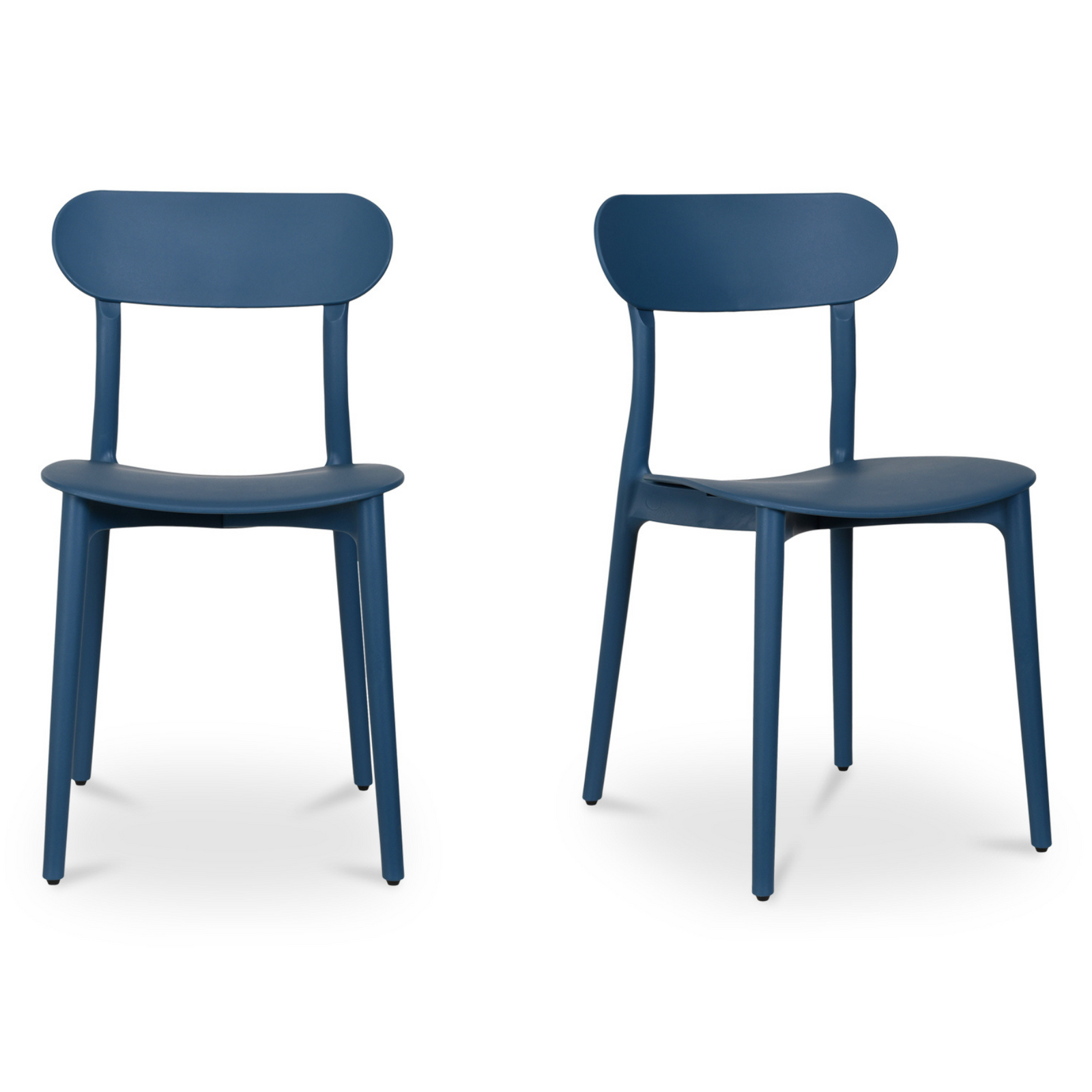 Hale Outdoor Dining Chair - Navy Set Of Two