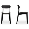Hale Outdoor Dining Chair - Black Set Of Two