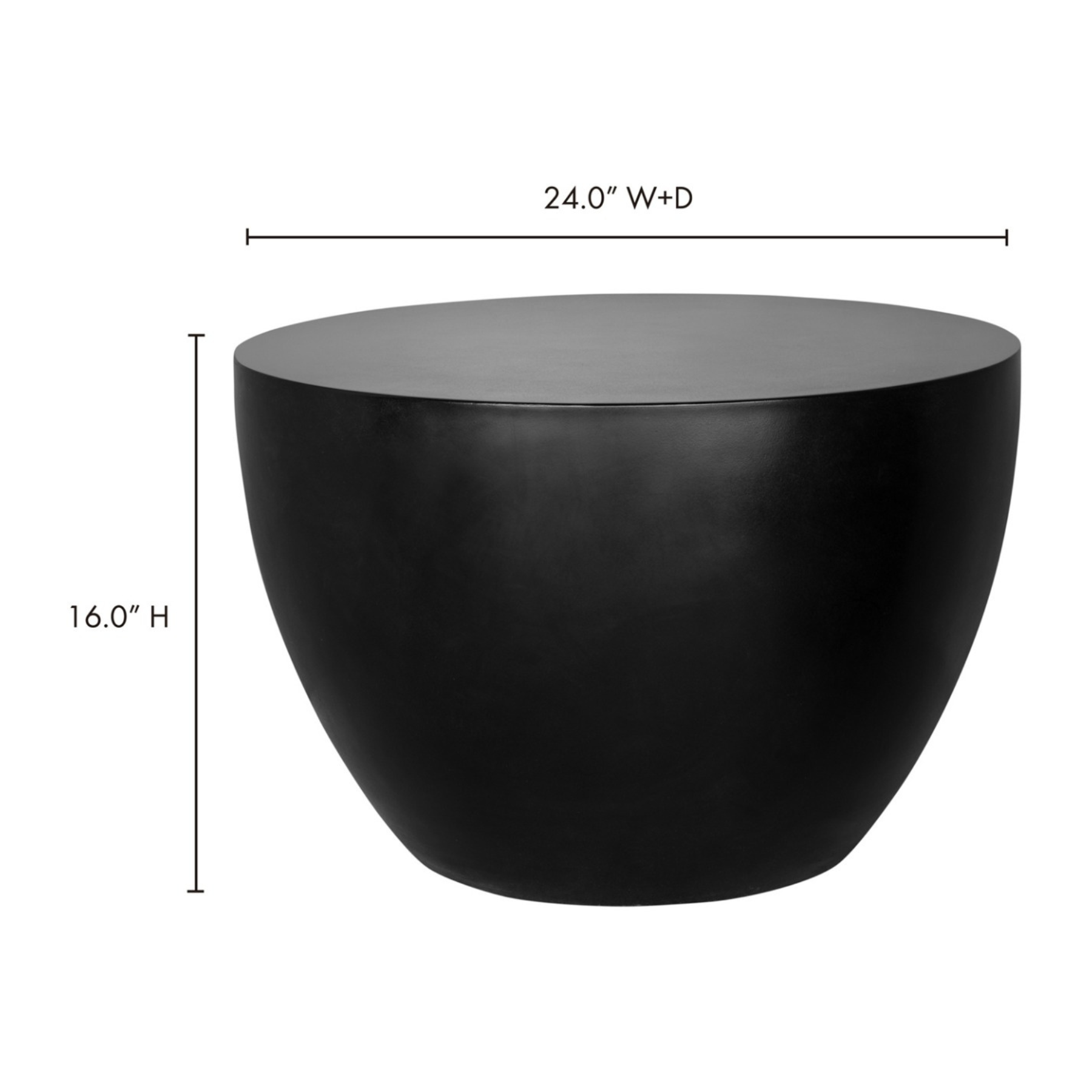 Inscape Side Table - Black