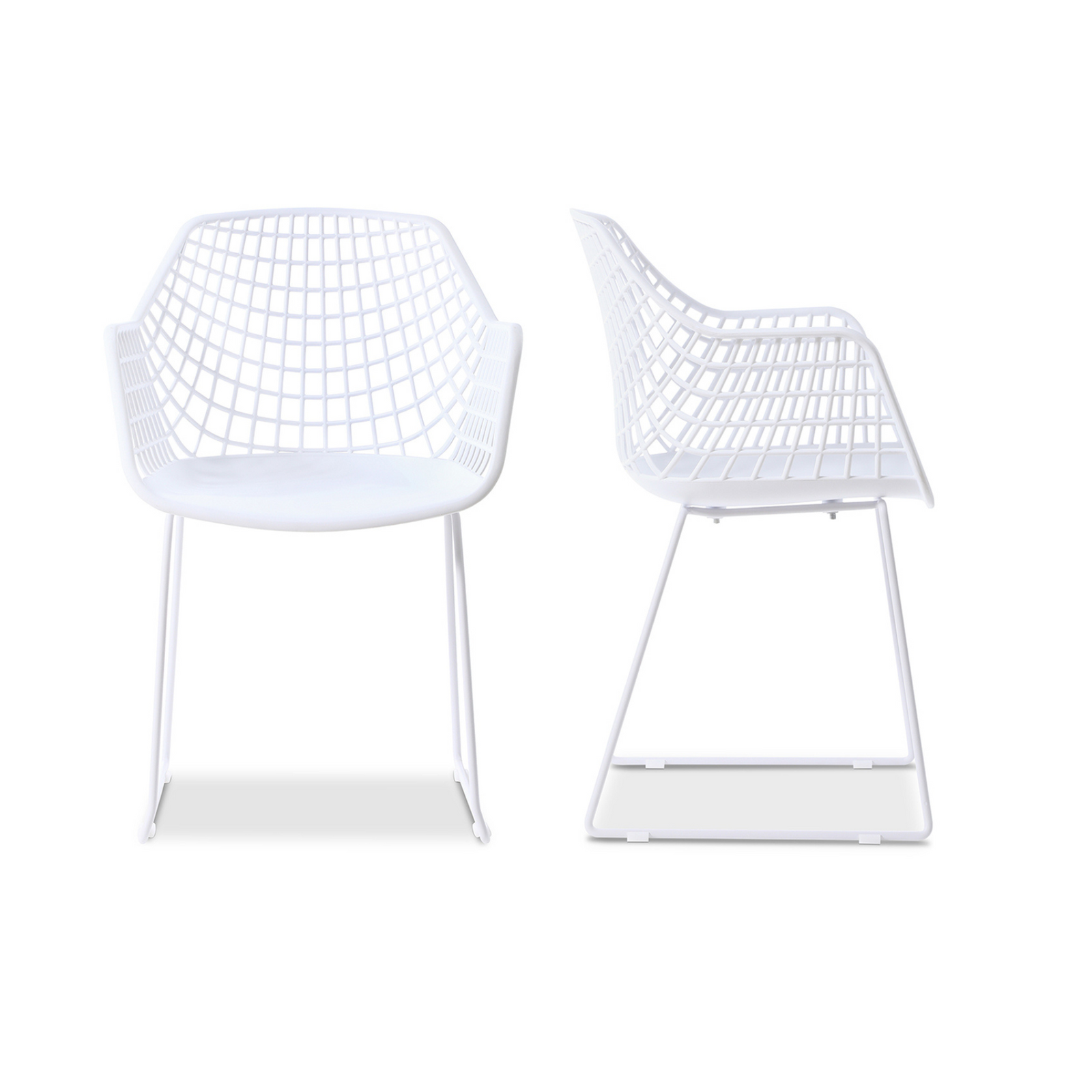 Kairos Chair - White Set Of Two