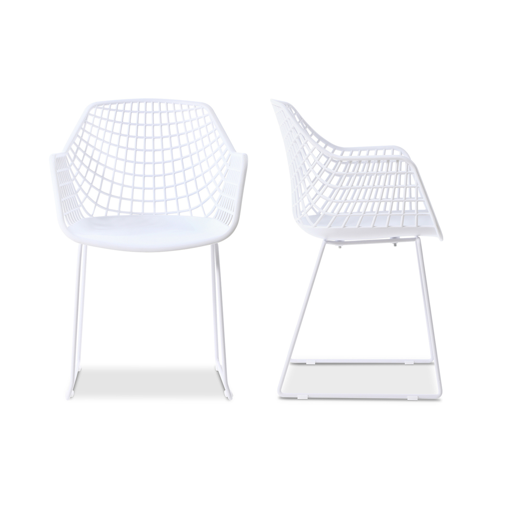 Kairos Chair - White Set Of Two