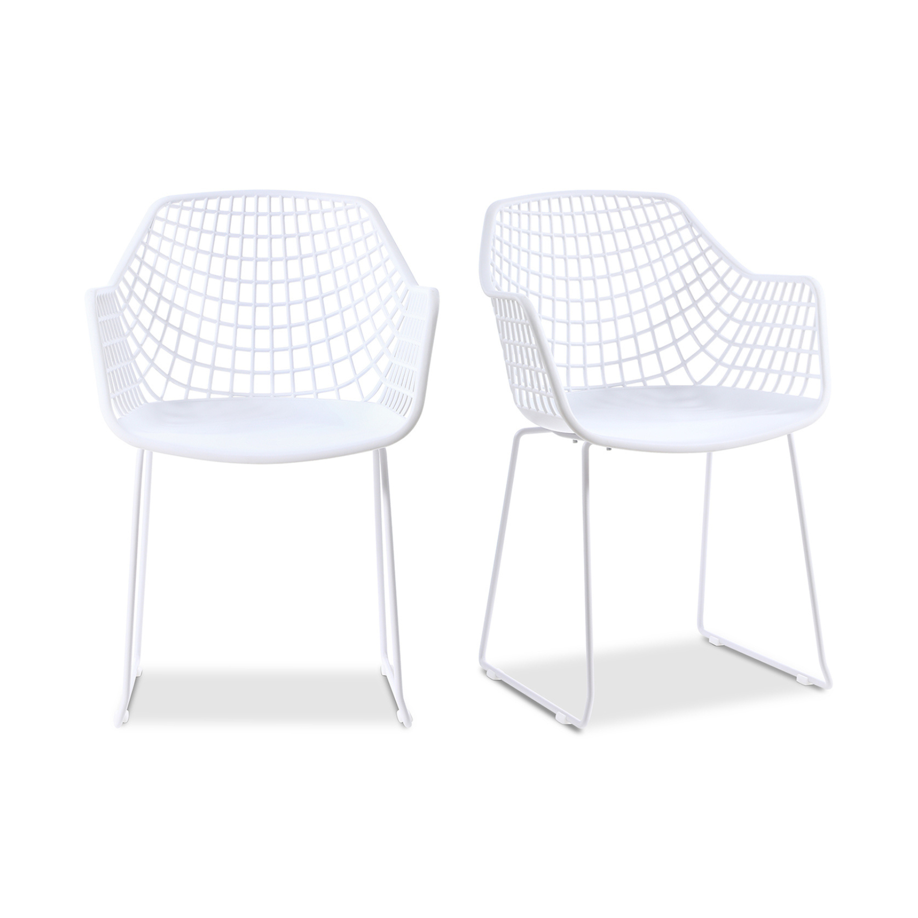 Kairos Chair - White Set Of Two