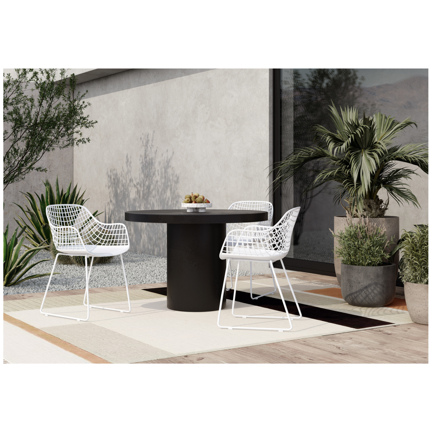 Kairos Chair - White Set Of Two