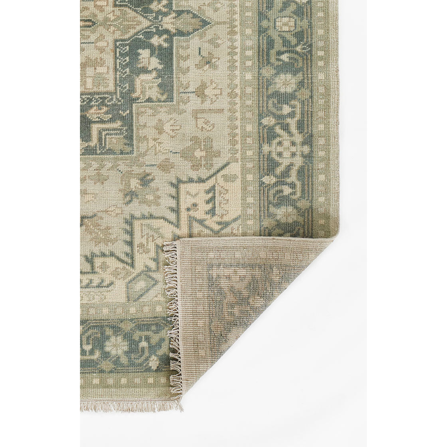 Erin Gates by Momeni Concord Green Hand Knotted Wool Rug