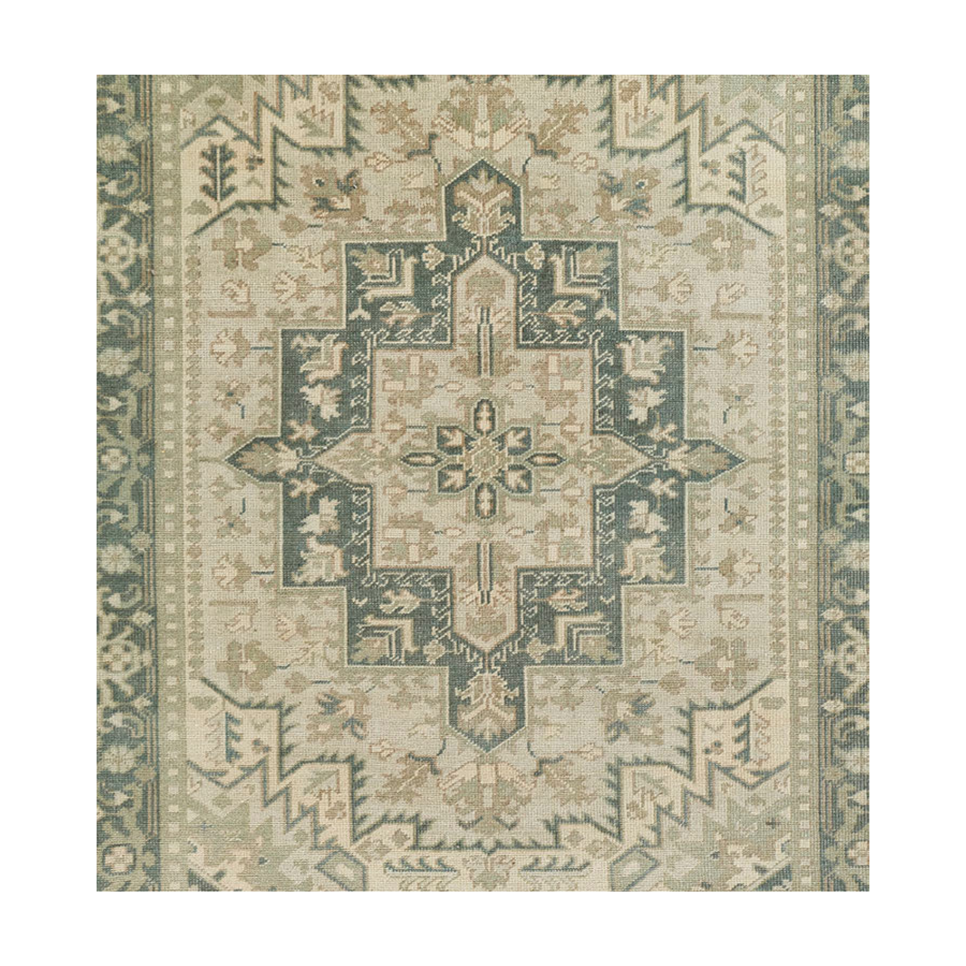 Erin Gates by Momeni Concord Green Hand Knotted Wool Rug