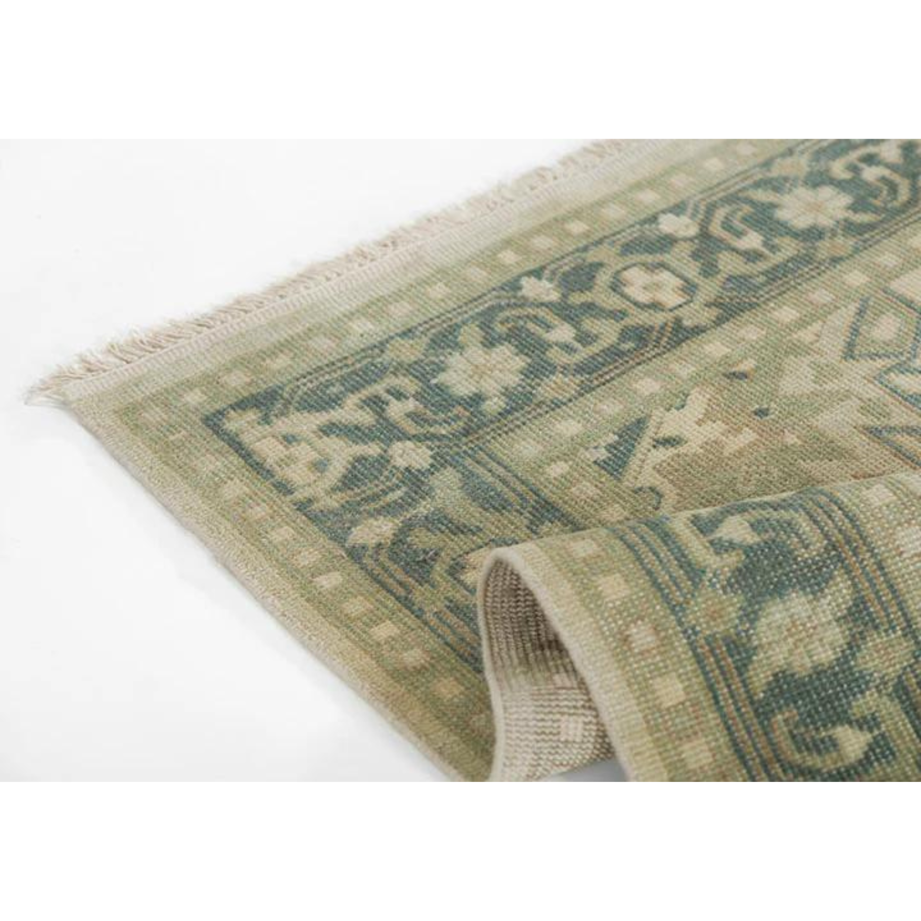 Erin Gates by Momeni Concord Green Hand Knotted Wool Rug