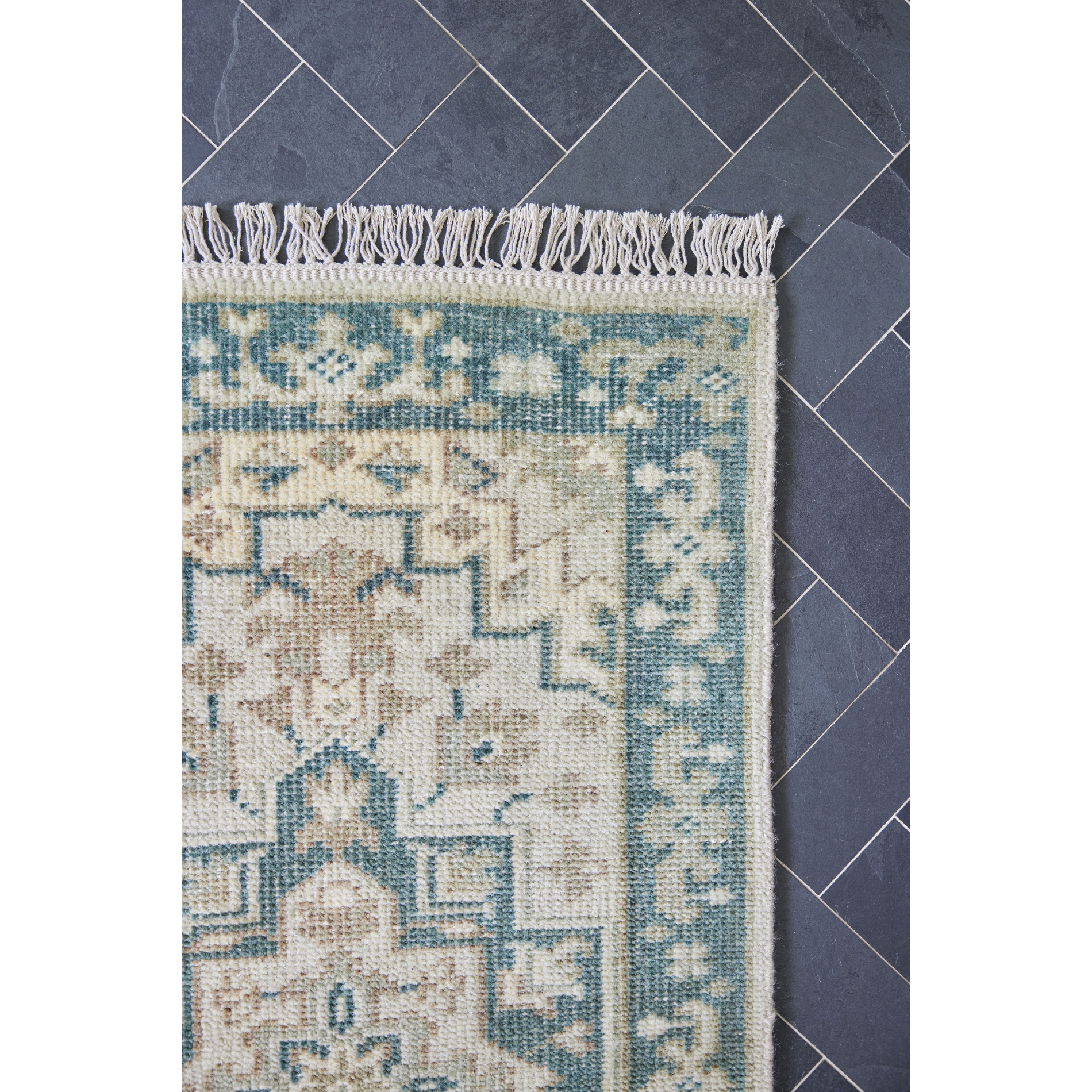 Erin Gates by Momeni Concord Green Hand Knotted Wool Rug