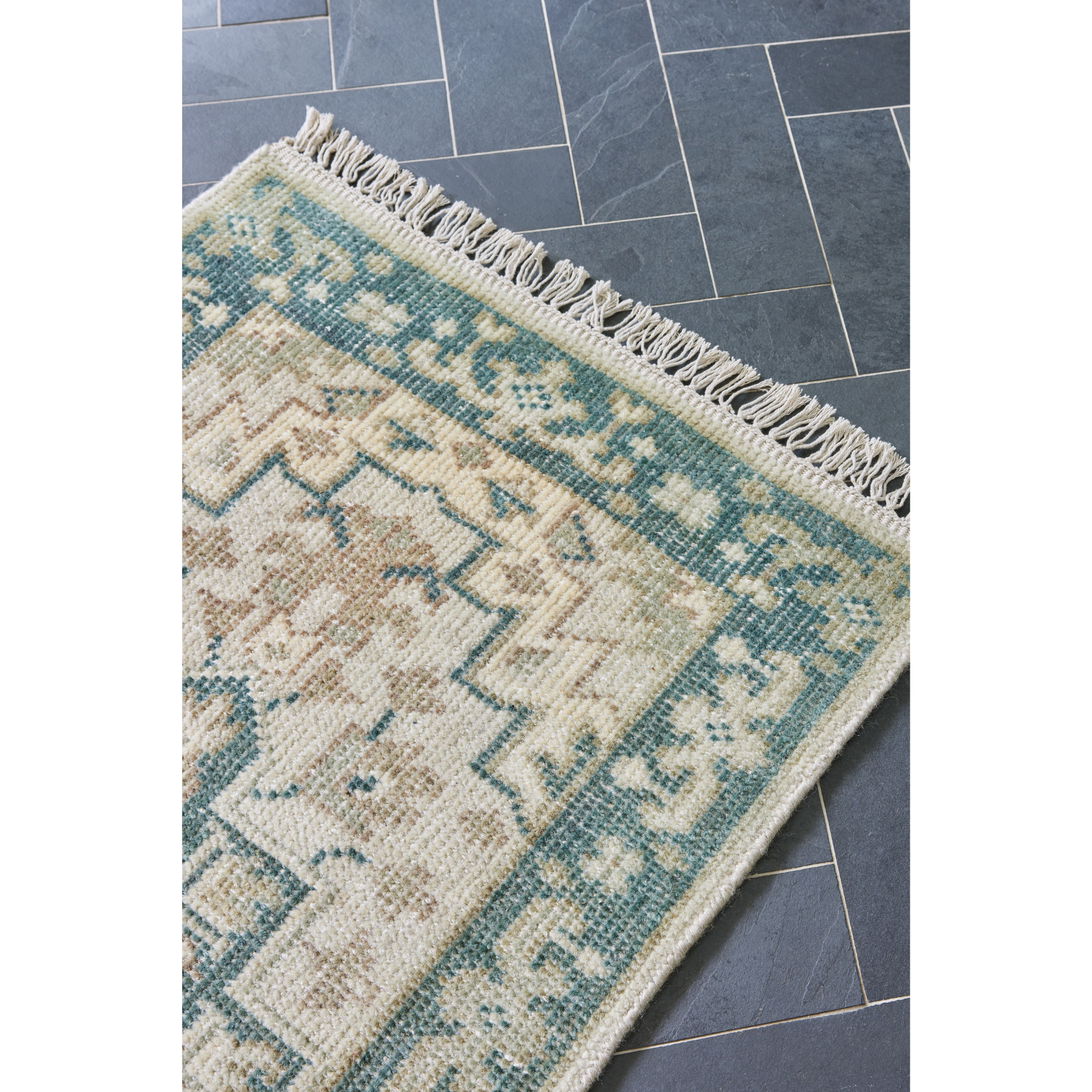 Erin Gates by Momeni Concord Green Hand Knotted Wool Rug