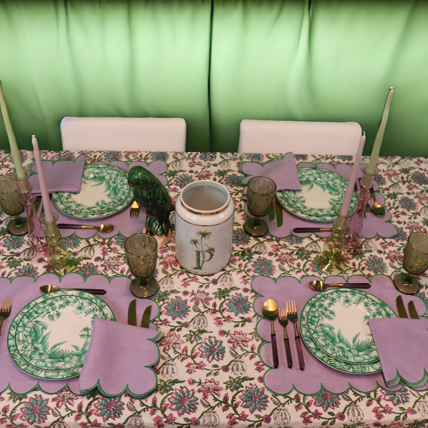 Monsoon Verdant Starter Plate - Set of 4 (+1 Bonus Plate)