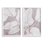 Palm Foliage Prints, Set of 2