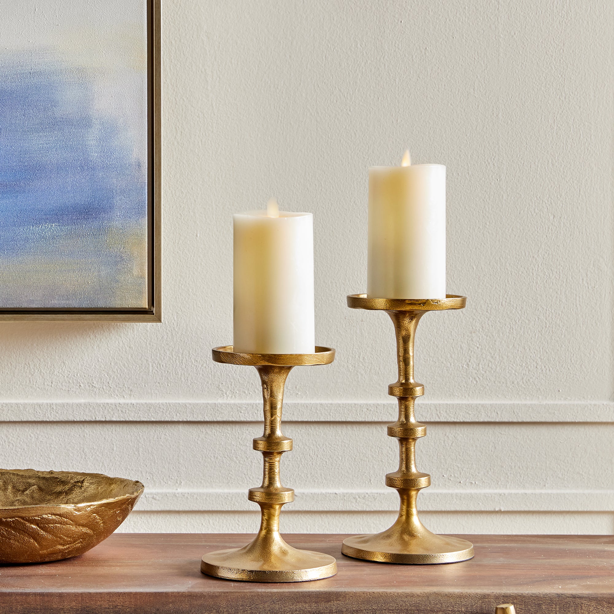 Rowan Petite Candle Stands, Set of 2
