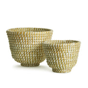 Raven Decorative Footed Bowls, Set of 2