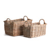 Avery Halo Rectanguar Baskets, Set of 2