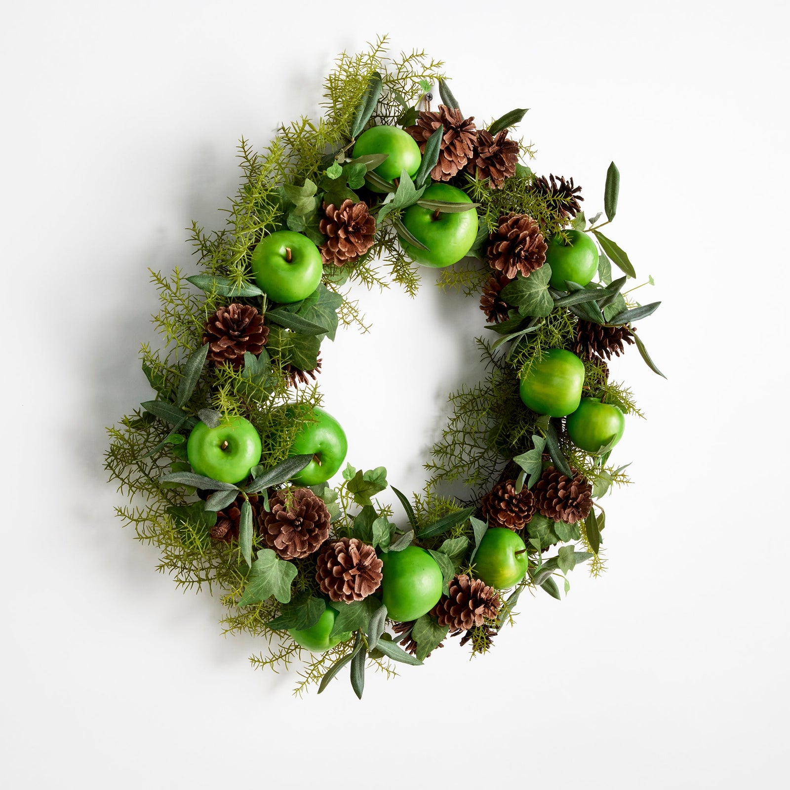 Botanical Blends and Green Apple Wreath 24"