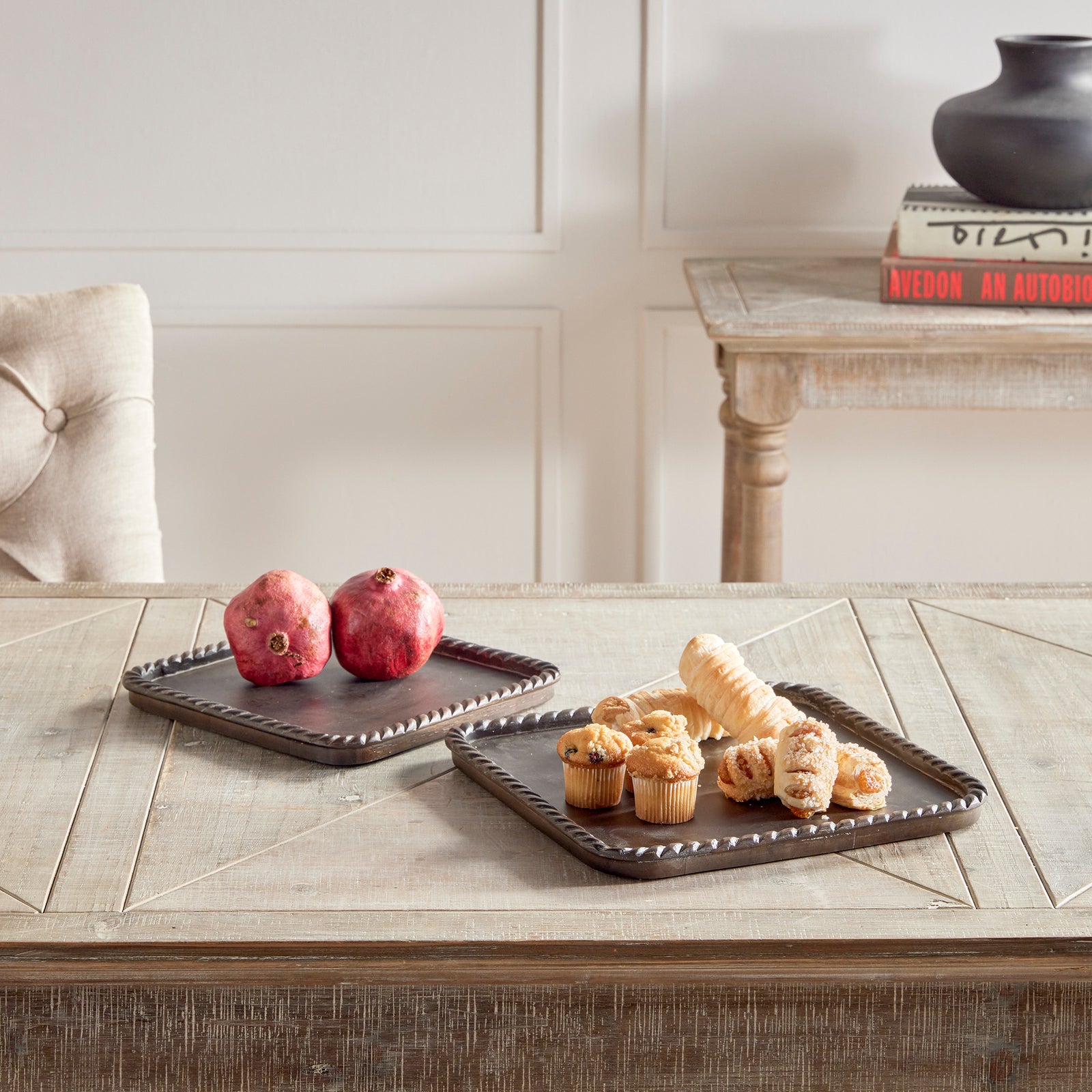 Jaime Square Trays, Set of 2